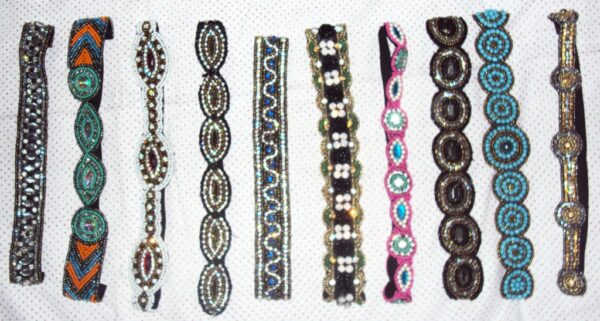 beaded head band - Image 7